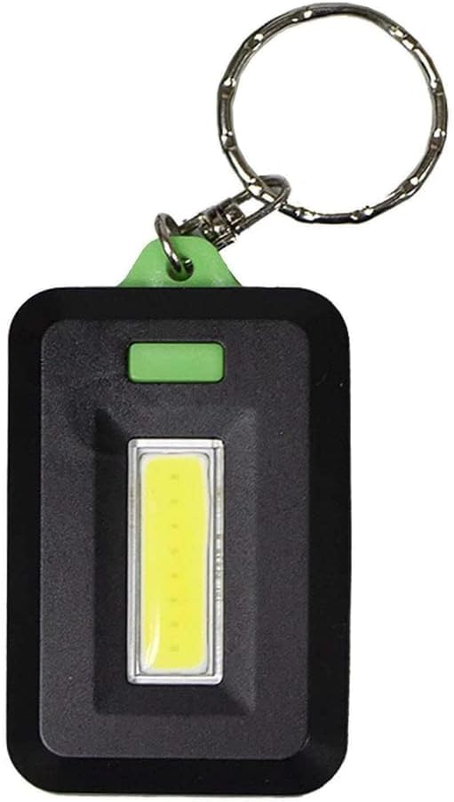 LitezAll CobFob Tactical Keychain Flashlight 3-Pack, Mini COB LED Flashlight with 4 Light Modes & Swivel Key Ring, Compact EDC Light for Emergency, Camping, Everyday Carry – Batteries Included. image 5
