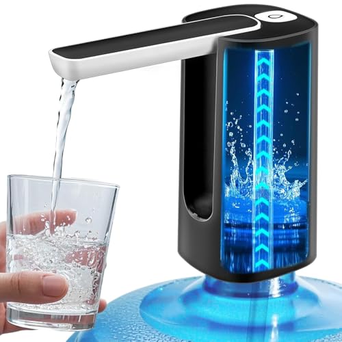 Listado de Despachador de Agua Bonafont , listamos los 10 mejores. 41 Dispensador de Agua Garrafón Plegable, Despachador de Agua Automático USB Recargable, Portátil y Silencioso, Compatible con Botellas de 1.5L a 18.9L, Ideal para Hogar, Oficina y...