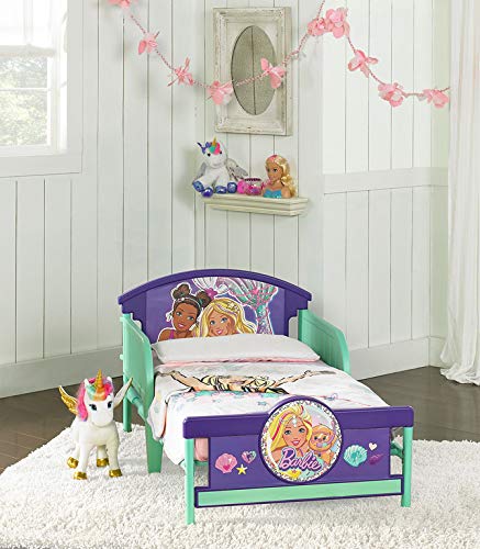 Barbie Mermaid Multi Color, Toddler Bed