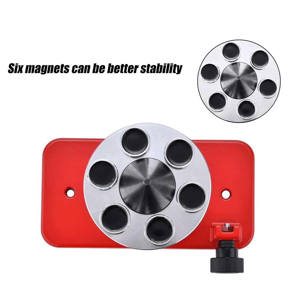 Evenden Blade Balancer für 339075B Rasenmäher Blade Balancer Magnetische Wandhalterung 42-047 Rot