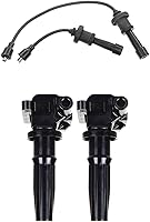 Vista 9 de ENA Juego de 2 bobinas de encendido compatibles con Hyundai Kia 2001-2006 Santa Fe Magentis Optima, 1999 2000 2001 2002 2003 2004 2005 Sonata 2.4L