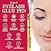Black Eyeliner Eyelash Glue Liner, Magnetic Liner, Latex Free Lash Adhesive, Strong Hold, Glue Pen For Strip Lash, Magnetic Eyelashes, Smudge Proof, Eye Jewelry