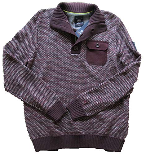 Preisvergleich Produktbild LERROS Grobstrick Pullover Troyer (L)