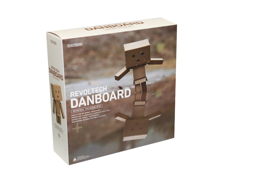 リボルテック ダンボ― (REVOLTECH DANBOARD) RENEWAL PACKAGE BOX Yotsuba&! Revoltech Action Figure: Danboard / Danbou / Danbo