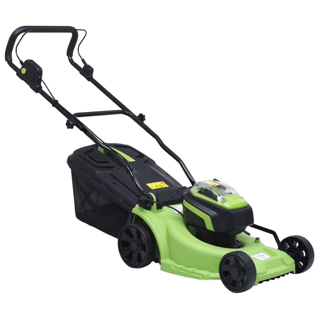 Genérico Cortacésped sin Cables con Dos baterías 20V 2000 mAh Li-Ion,Casa y jardín,Jardín,Maquinaria de jardinería,Cortacéspedes,Cortacéspedes de Empuje,145791