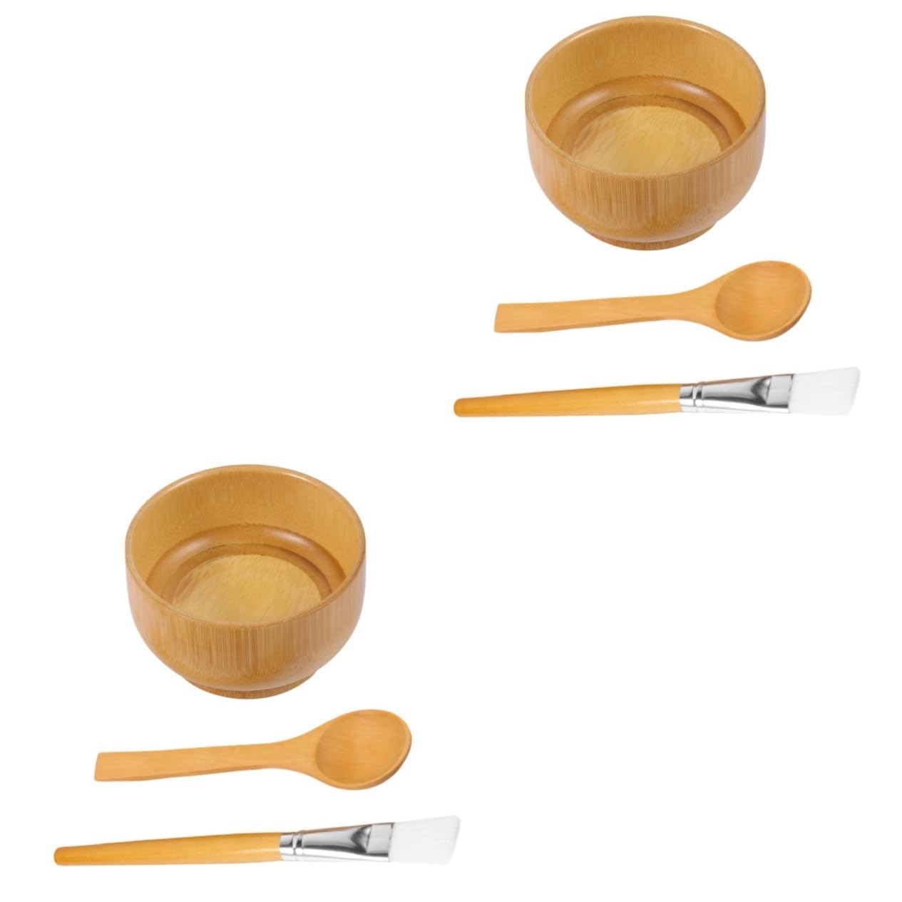 FOMIYES 6pcs Mixing Bowl for Skin Care Facial Mask Mixing Tool Brush Spoon Lightweight Easy to Clean for Masks Serums and Lotions