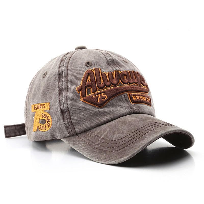 Always Denim Hat-Breathable Baseball Cap Adjustable Size for Men and Women (Blue)-image-30