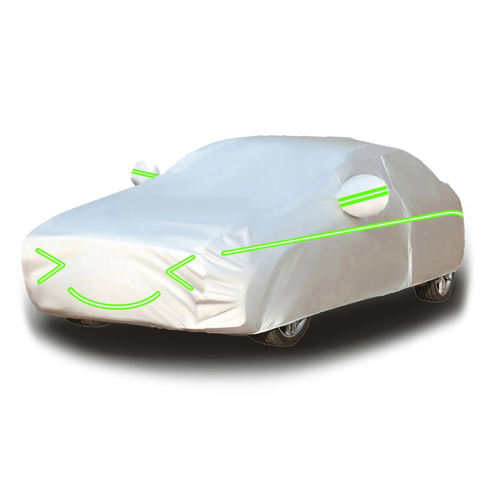 Car Cover Outdoor for Toyota Highlander, Car Cover Waterproof, Car Covers Waterproof Breathable, With Cotton Lining, Anti-scratch, Snowproof and UV Protection sy1h
