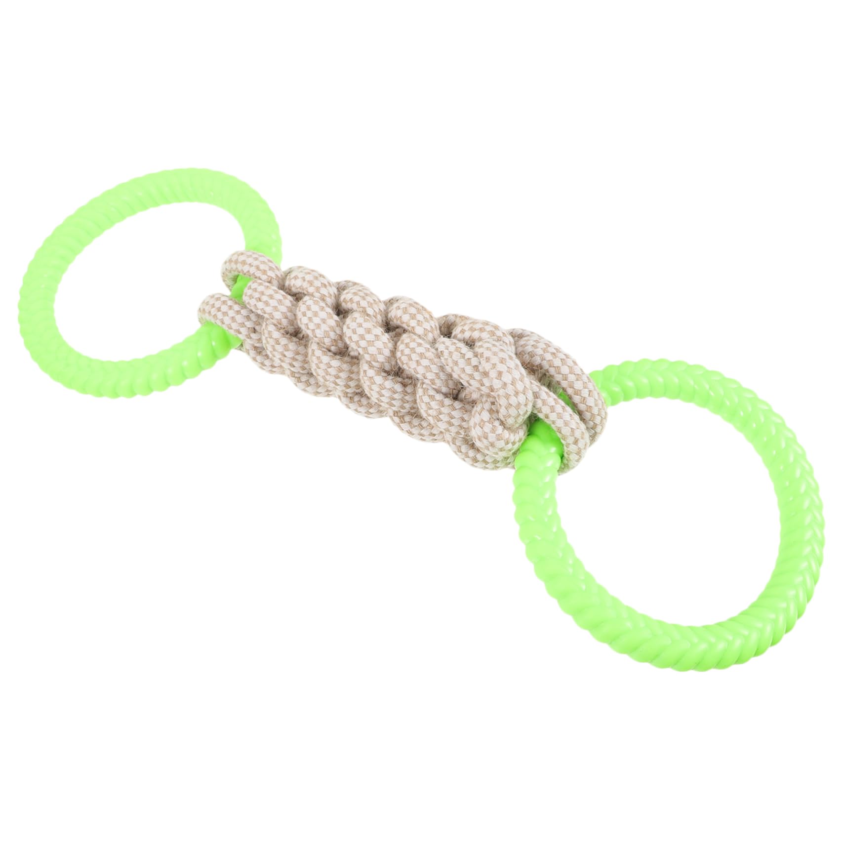 TOYANDONA Tear Resistant Dog Tug Interactive Chew Plaything Durable Rope for Dogs Squeaky Sound for Engaging Play for Puppy Training Exercise