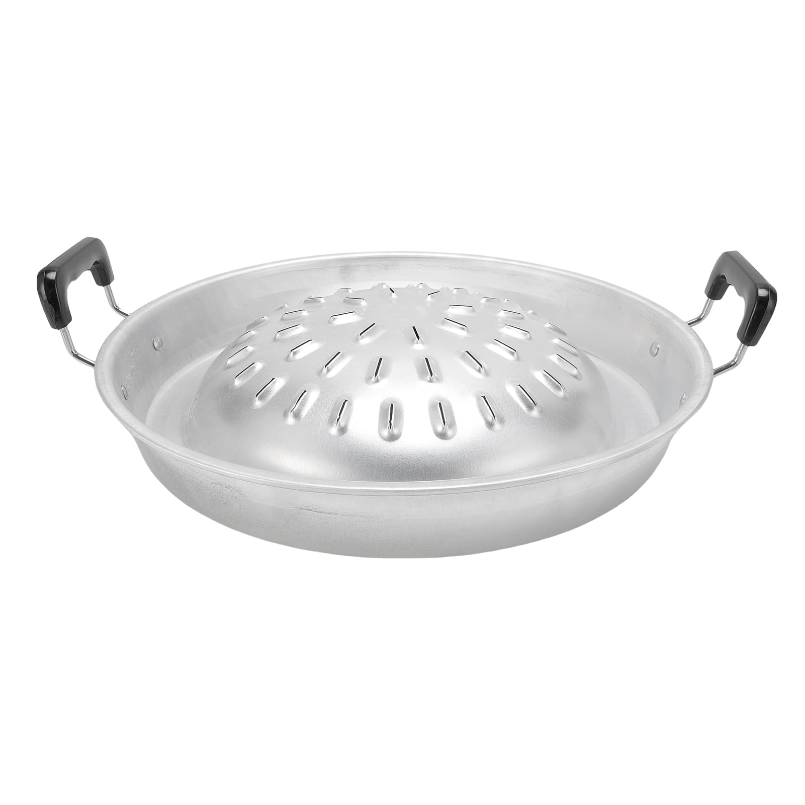 Poêle à charbon de bois antiadhésive de 35cm pour éviter les grillades attachées