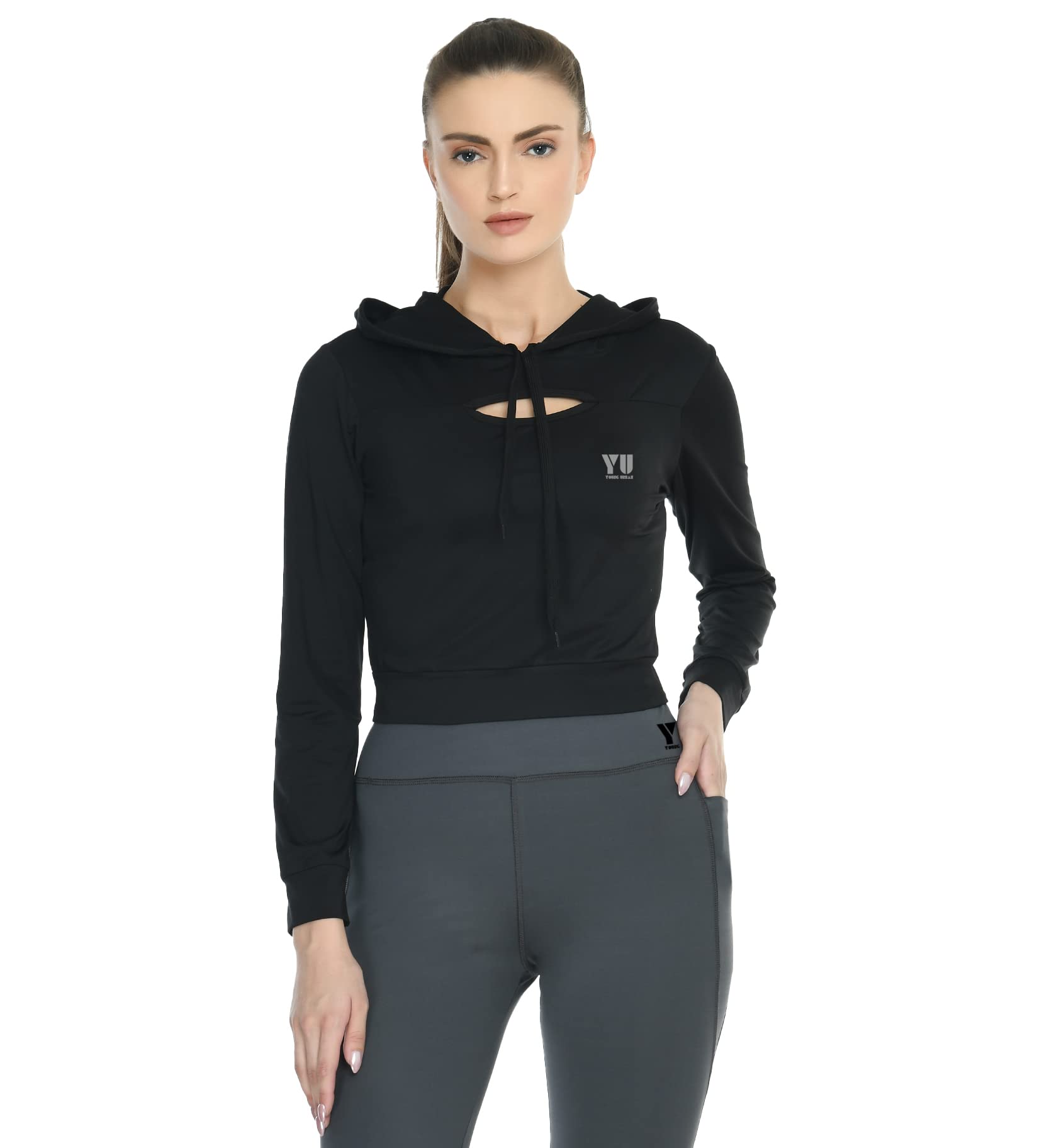 youngurban Womens Hooded Stretchable Top-picture-33