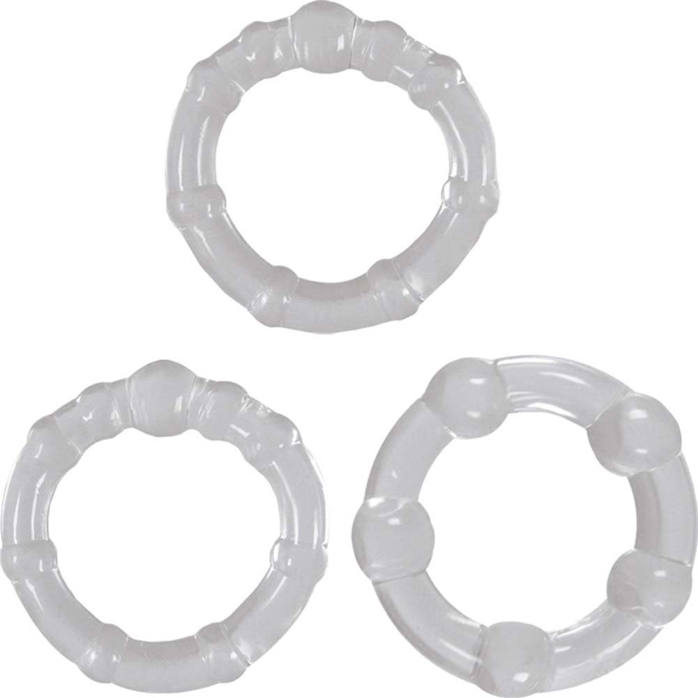 Renegade NS Novelties Renegade Stamina Super Stretchy Cock Ring Multipack