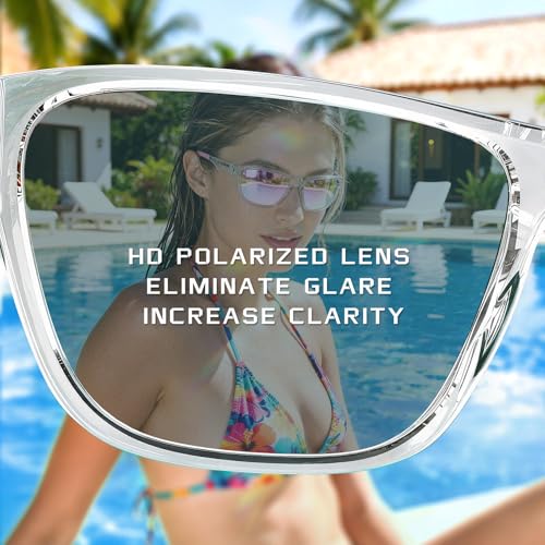 Image of Polarized Running Sunglasses Womens Mens Sun Glasses for Fishing Golf UV400
