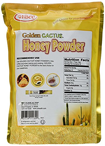 Miniatura 2 de HiBee-Golden Cactus Honey Powder 16oz (1 paquete)