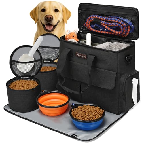 Dog Travel Bag by Modoker - Dog Travel Kit for a...