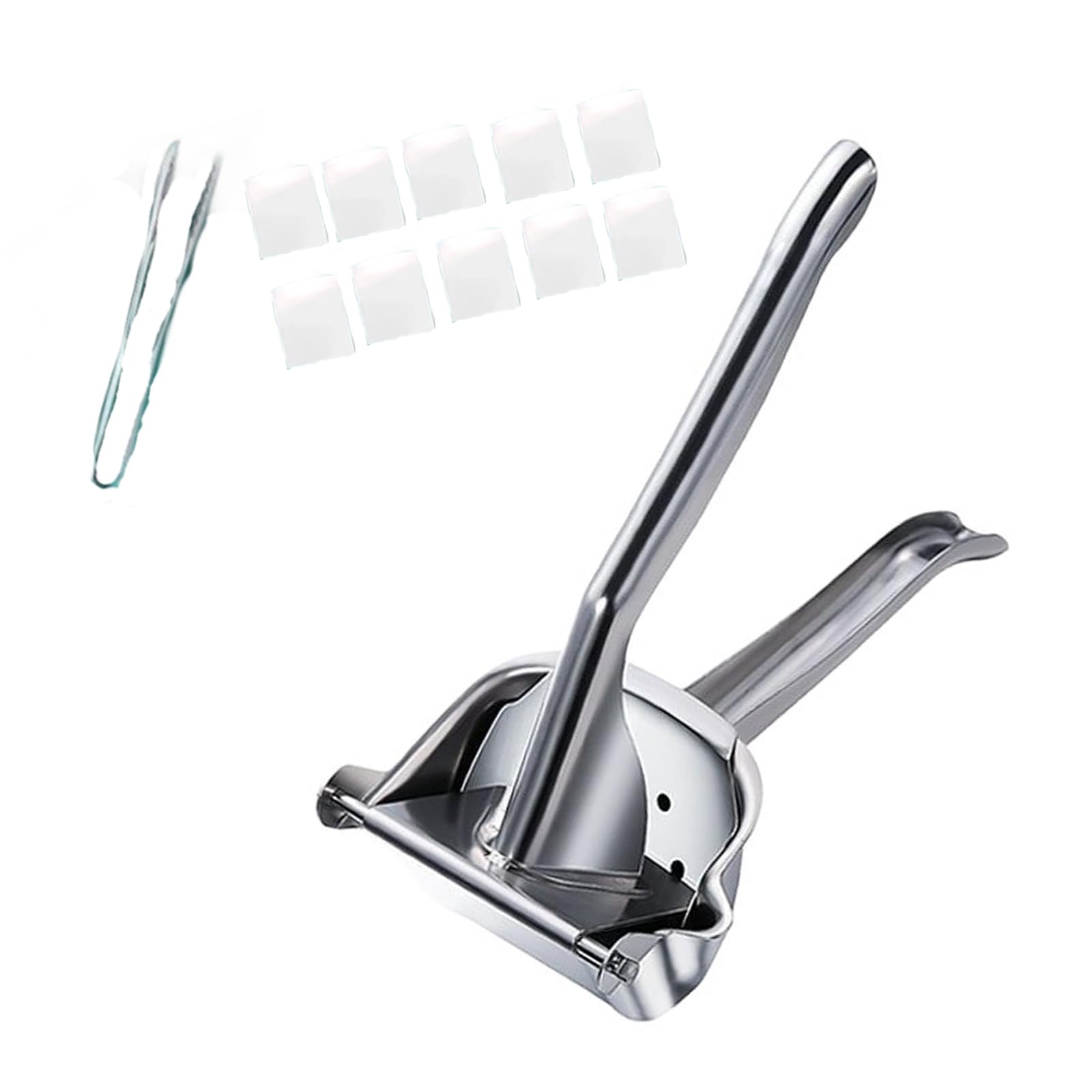 Zxfdsfdbnm Stainless Steel Manual Press Kitchen Tool Manual Juicers Suitable for Vegetable Stuffing and Lemon Juices Hand Juicers
