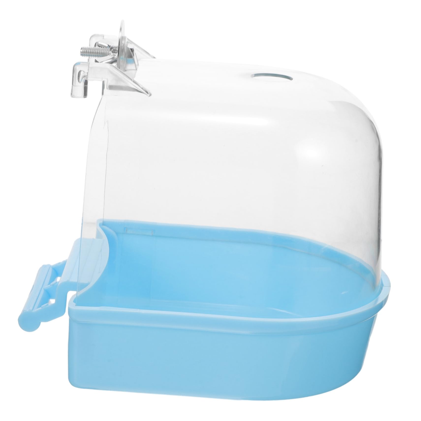 CIYODO Hanging Bird Bathtub for Parakeets Durable Bath Box with Versatile Design Easy to Install Bird Cage for Parrots and Sparrows Lightweight and Easy to Clean