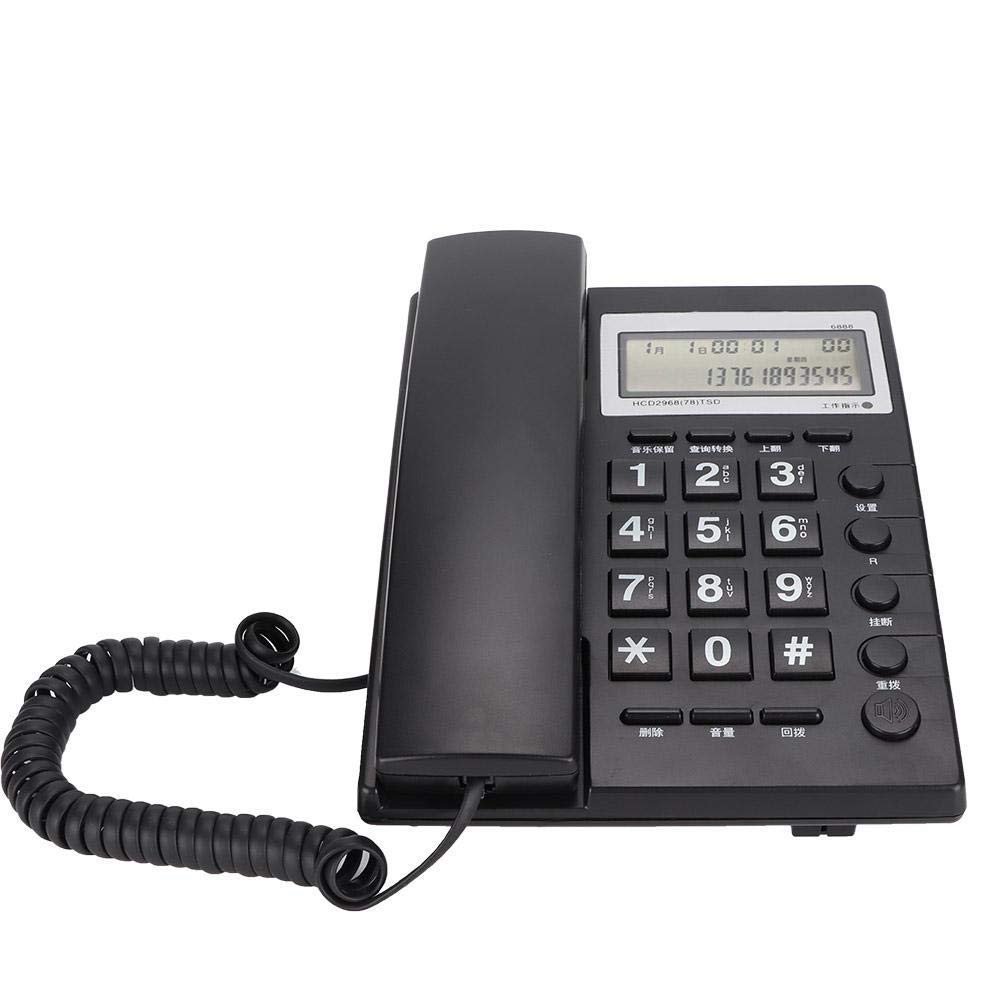 Buy Corded Telephone with Caller ID,Corded Landline Phone Office Business Corded Telephone with