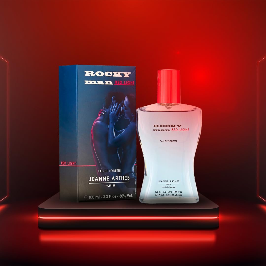 Amazon.com : Rocky Man by Jeanne Arthes Eau De Toilette Spray 3.4
