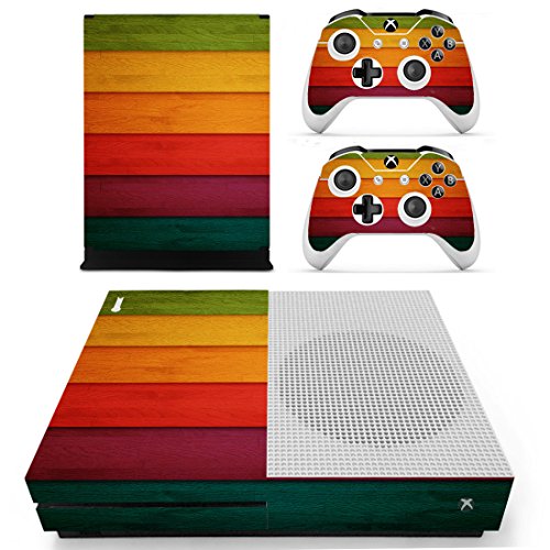 C-FUNN Skin Designer pour Console De Jeu Xbox One S + 2 Autocollant Sticker Contrôleur - A