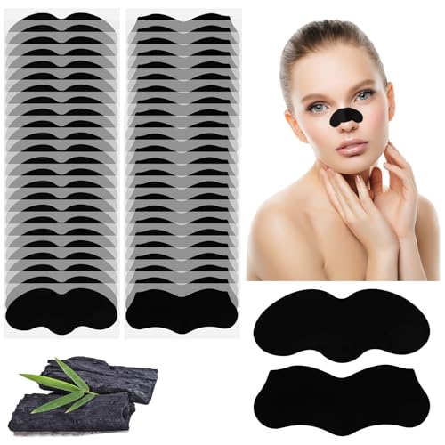 60 Pcs Patch Point Noir Nez, Patchs Anti-Points Noirs, Patch Anti Point Noir Nez Visage, Patch Nez Point Noir pour Homme et Femme