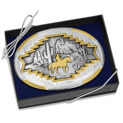 Image of Montana Silversmiths Western Lifestyle Southwestern Series Made in the USA Belt Buckle