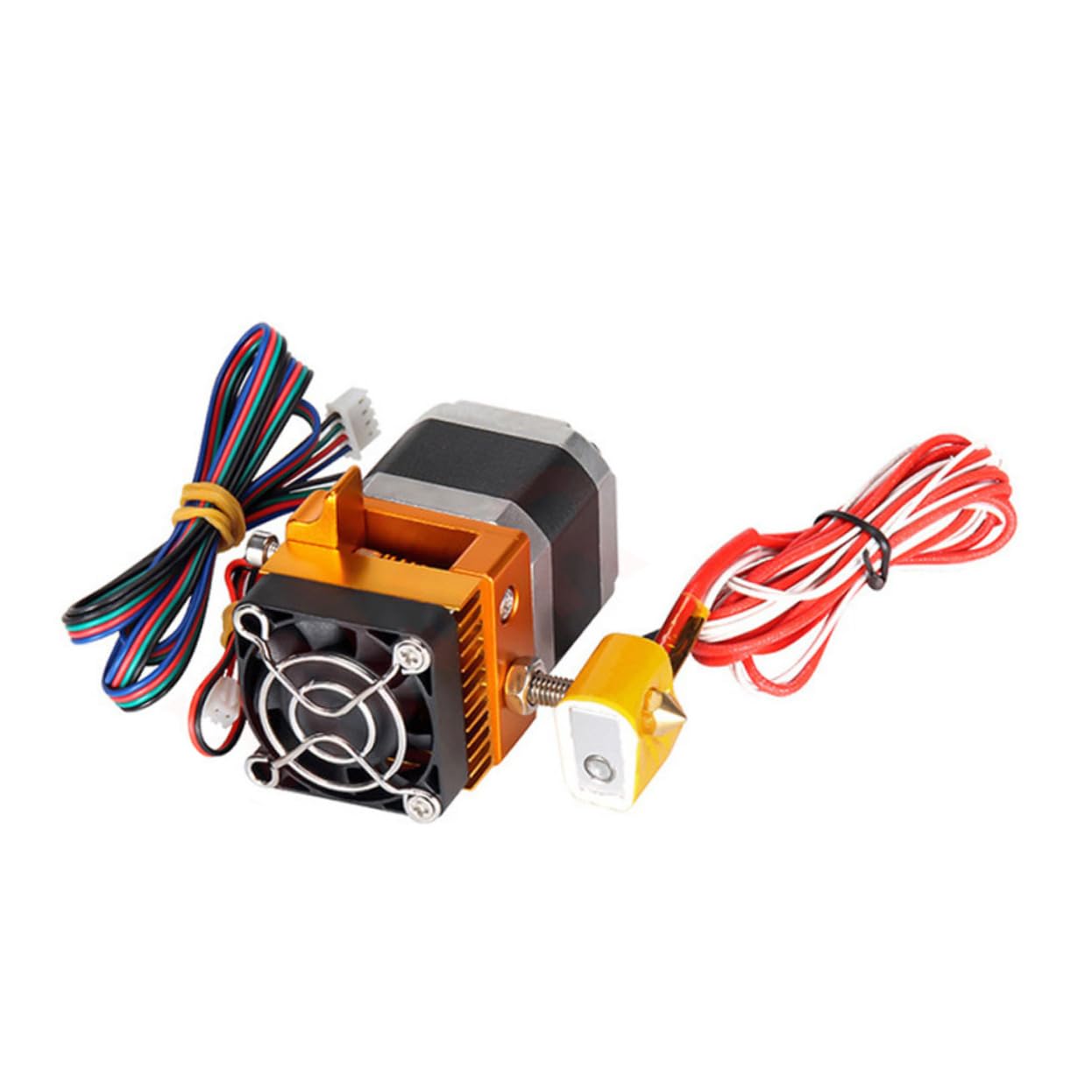 JECOMPRIS 3d Printer Nozzle Extruder Radiator 3d Printer Filament Maker Pla+ Filament Heat Sinks Mm Nozzle 3d Printer Accessories Nozzle 3d Printer Heat Block Cold Fans I3