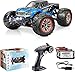 Produktbild Hosim Ferngesteuertes Auto mit 2 Wiederaufladbare Akkus, 1:12 Maßstab RC Truck 4WD mit Hydraulischem Stoßdämpfer, Geschenke für Kinder Und Erwachsene (Blau)