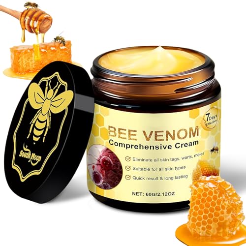 Crema Veneno de Abeja, Crema de Veneno de Abeja, Para todo Tipo de Piel, Mejorar los Problemas de la piel, 60g, Suave y no Irritante, 1Pcs Crema Veneno de Abeja, Crema de Veneno de Abeja, Para todo Tipo de Piel, Mejorar los Problemas de la piel, 60g, Suave y no Irritante, 1Pcs