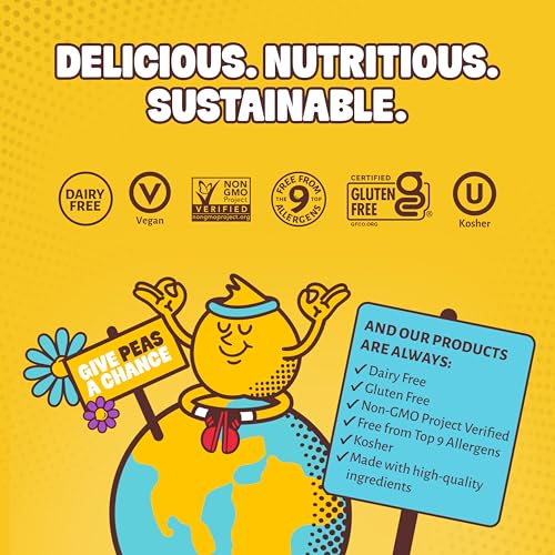 Hippeas Chickpea Puffs, Jalapeño Cheddar Blaze, 18 x 0.8 z, Baked Crunchy Chickpea Snacks with 3g Plant Protein, 2g Fiber & 50% Less Fat, Dairy & Gluten Free, Non-GMO, Top 9 Allergen Free - image 9