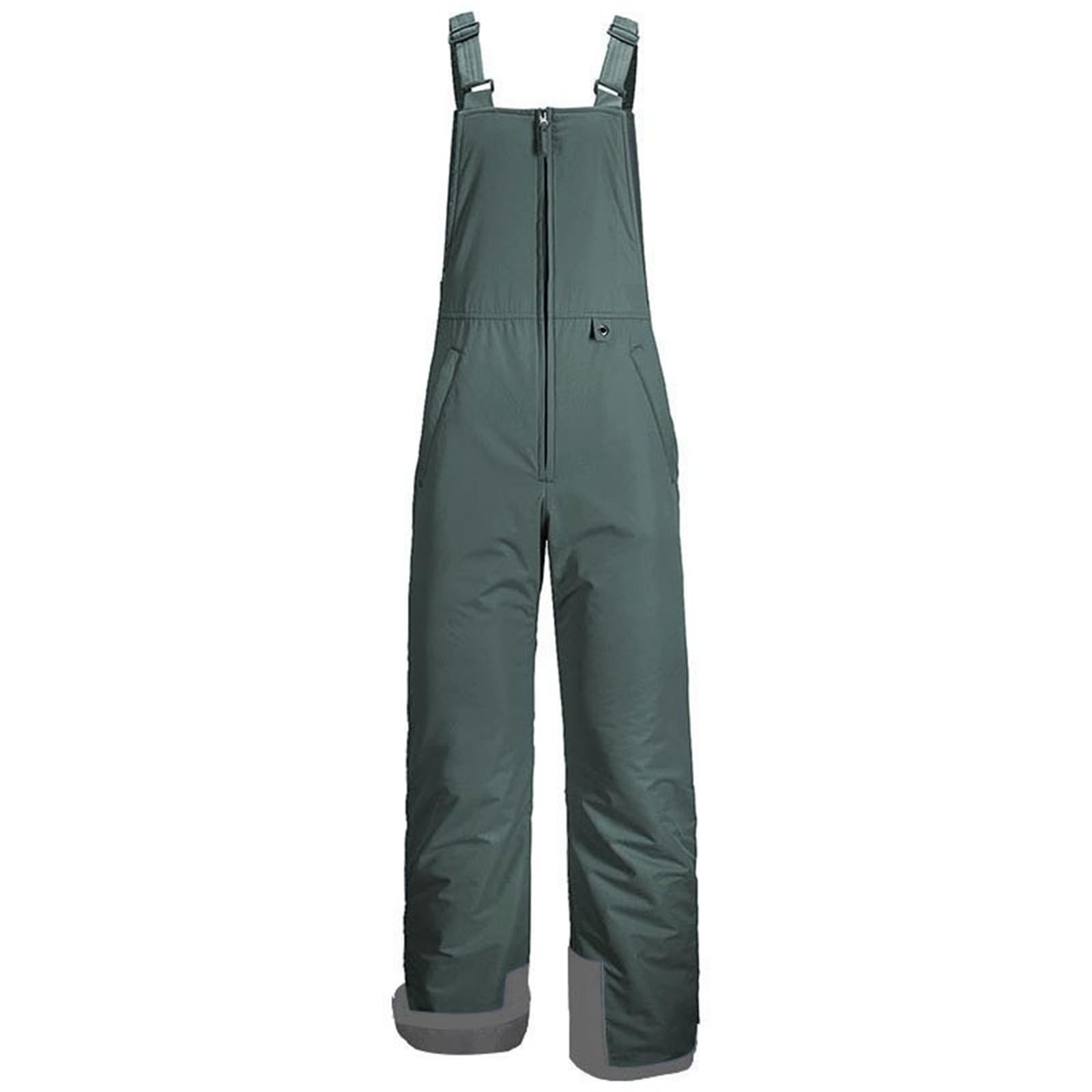 Generisch Zimowe, ciepłe, wiatroszczelne spodnie sportowe na snowboardzie, zimowe spodnie sportowe, wiatroszczelne, ciepłe spodnie narciarskie/kombinezon (4XL, szare)