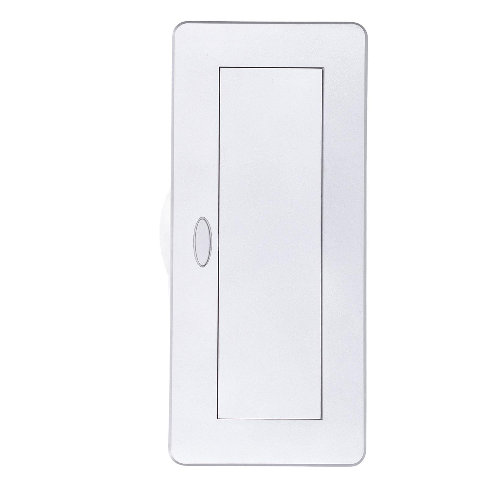 Presa Multipla Nascosta da Tavolo con Doppia USB 16A per Ufficio Domestico Resistente Acciaio Inossidabile Argento