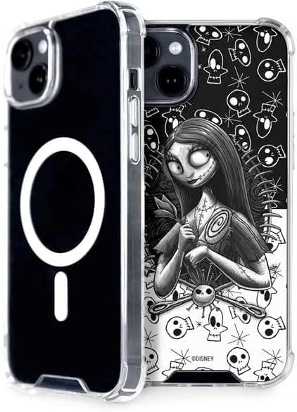 Skinit Phone Case Compatible with MagSafe iPhone 14 Plus - Officially Licensed Disney The Nightmare Before Christmas Sally Art Design