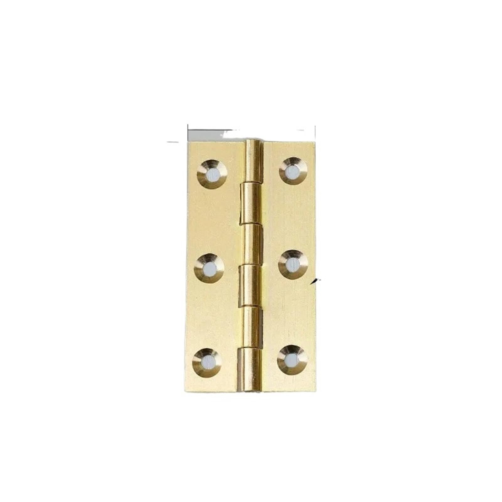 Sfoikvg T3602 6.4Cm Copper Door Hinges Hinges 4Pcs Antique Brass Door Bronze Furniture Cabinet Drawer Butt Hinge For Vintage Jewelry Wooden Box Hardware For Outdoor Doors(T3602 6.4Cm Copper)