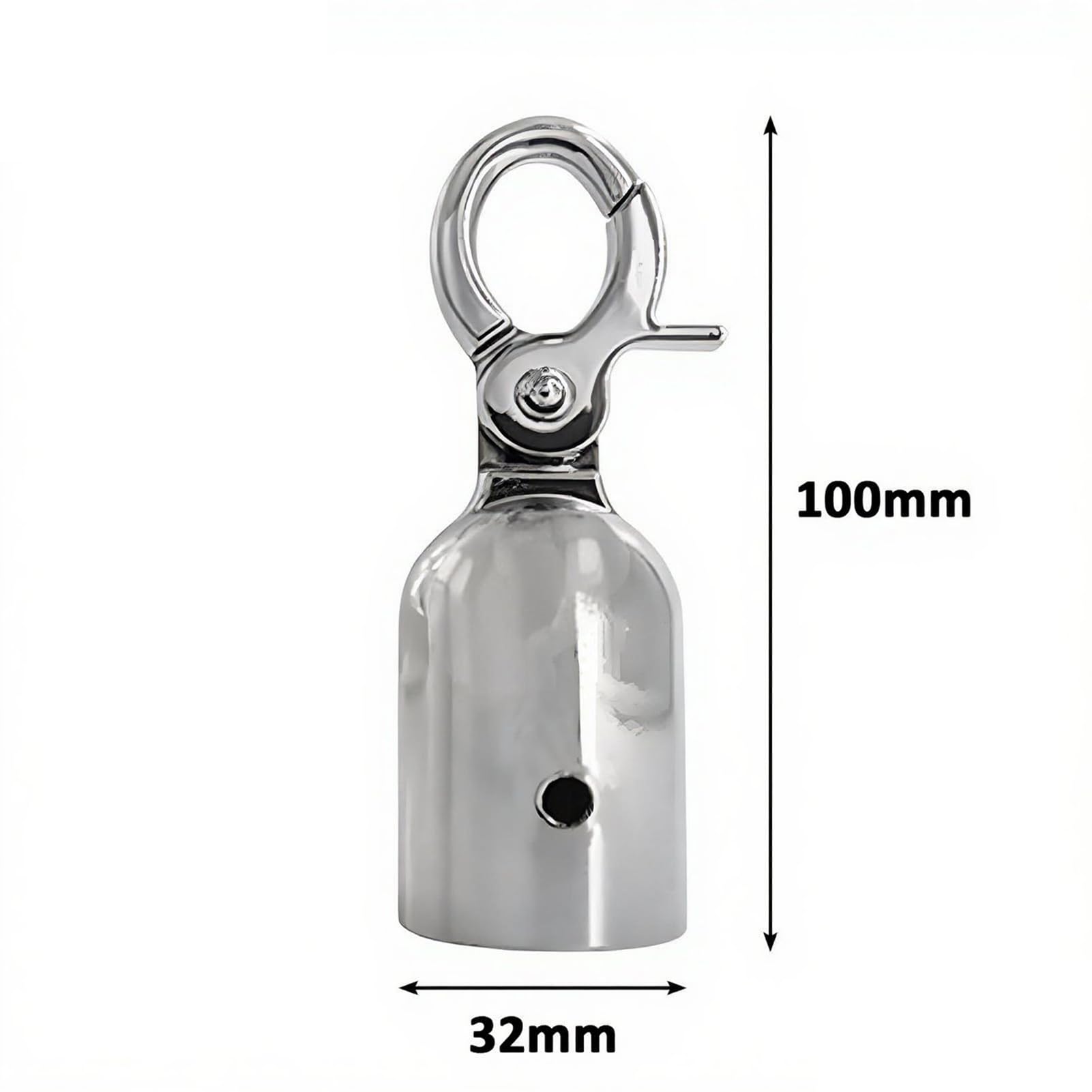 Cola de seguridad con gancho chapado en plata, color verde menta para entradas de eventos, bodas, cines, hoteles y control de multitudes