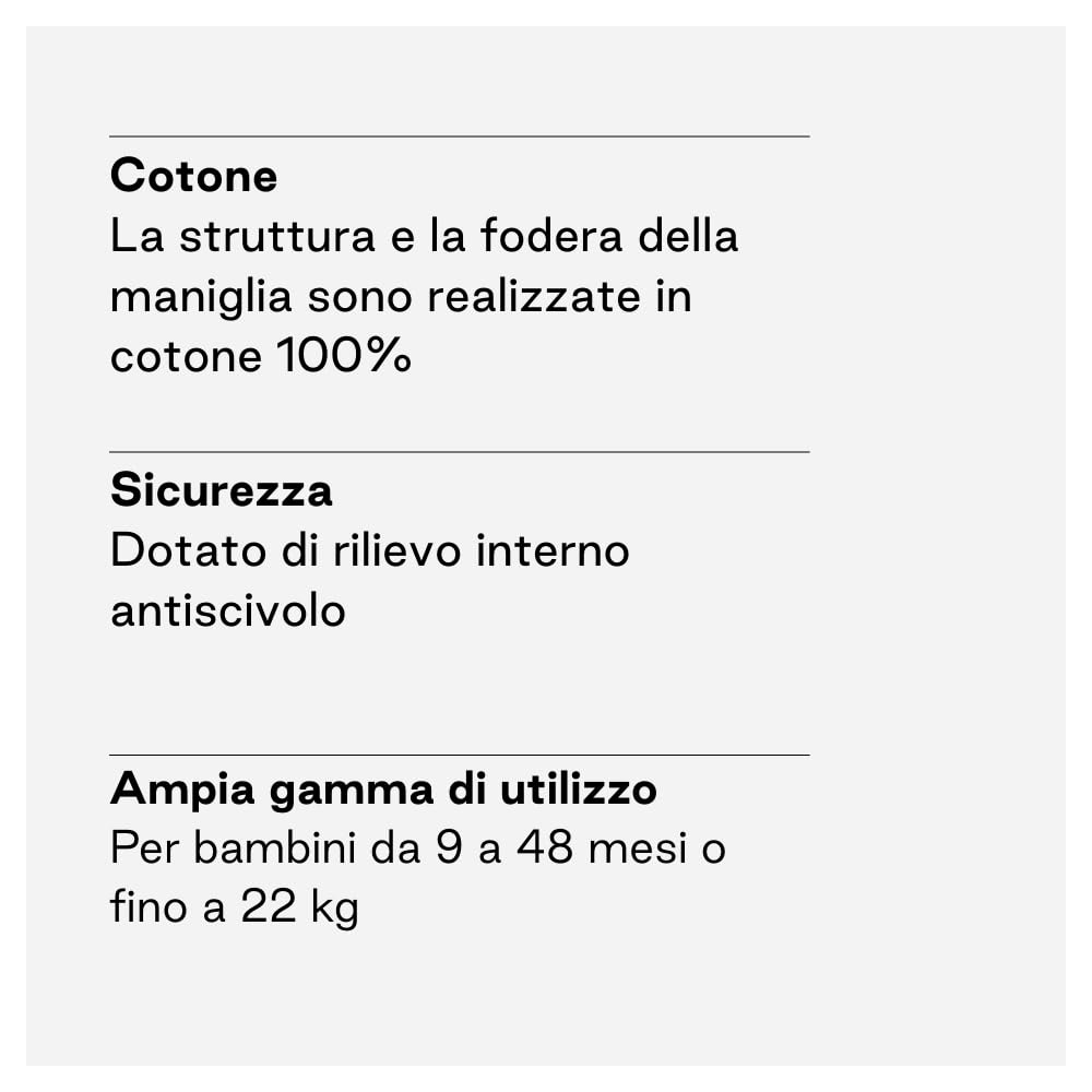 Jané Catch Fascia Portabebè Fianco, Porto Laterale, Regolabile, Ergonomica e Antiscivolo, 100% Cotone, 9-48 Mesi, Verde