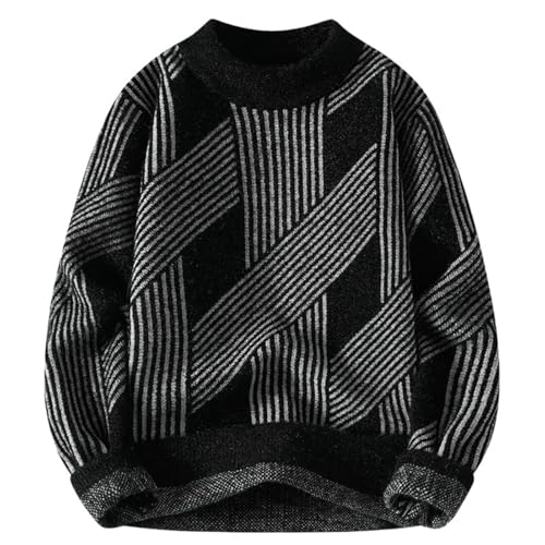 Suéter de punto para hombre cómodo para evitar el frío invernal