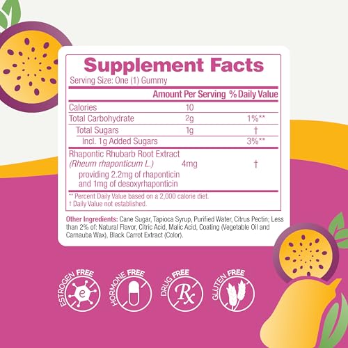 Image of Estroven Complete Gummies Menopause Relief Supplement for Women, 30 Count