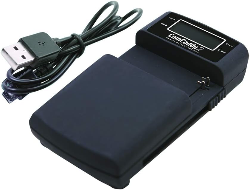 Cam Caddy Universal Block Battery Charger for all cameras clear digital display