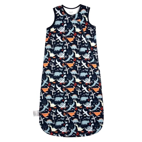 Image of Rayon Made from Bamboo Sleep Sack 24-36 Months 1.0 TOG | Toddler Sleep Sack 2T-3T, Supersoft Breathable Sleeping Bag with 2-Way Zipper, Baby Wearable Blanket, All-Year-Round Comfort