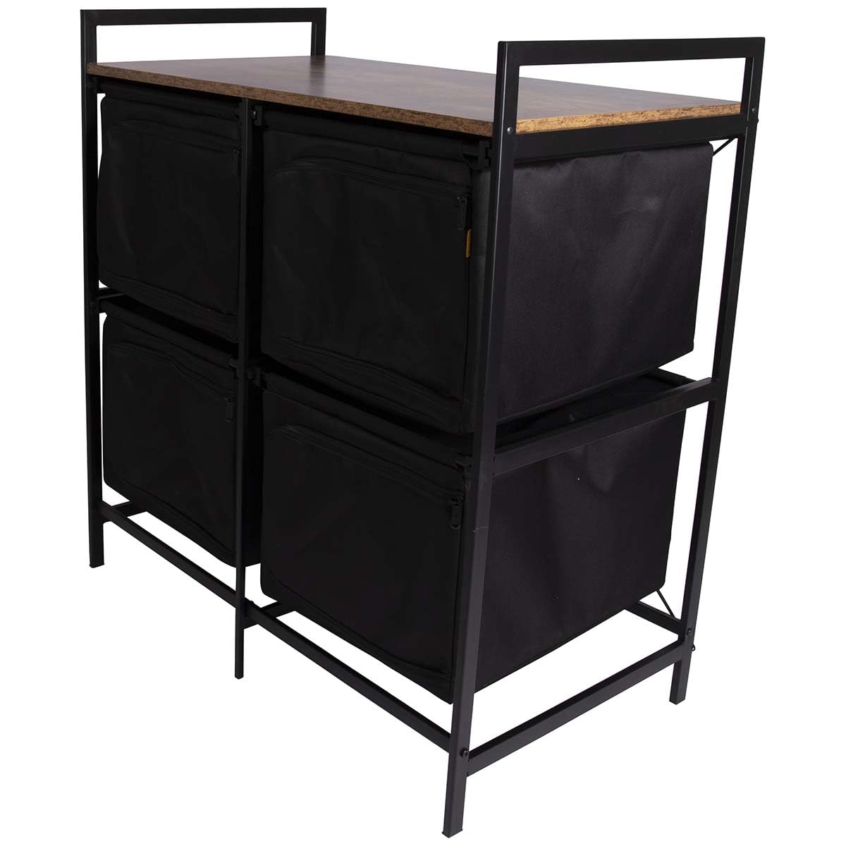 Bo-Camp Industrial Camping Küche Lawton Falt Schrank Schubladen Tisch Holz Stahl