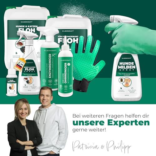 Silberkraft Milbenspray Hunde mit effektiver Sofortwirkung [500 ml]