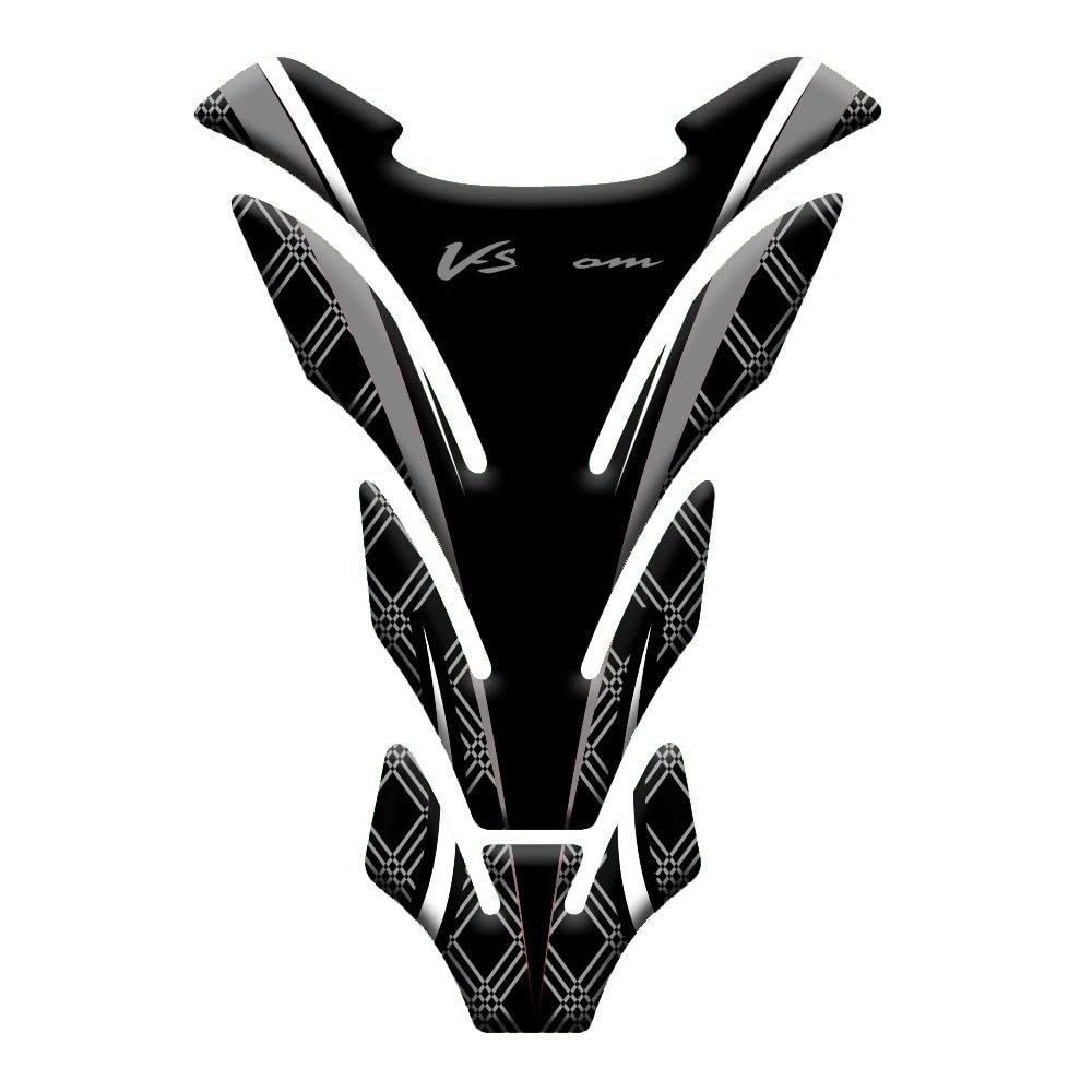 Motorcycle Tank Pad for V-Strom 650 for DL650 Motorcycle Fish Bone Tank Pad Sticker Pad Side Gas Kneepad Protector