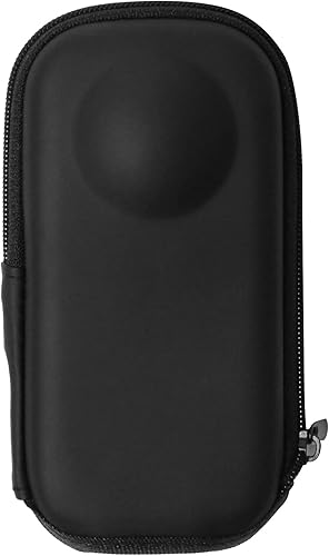 LICHIFIT Bolsa de transporte portátil para cámara de acción Insta360 One X3/One X2/One X resistente al agua Mini protección rígida PU caja
