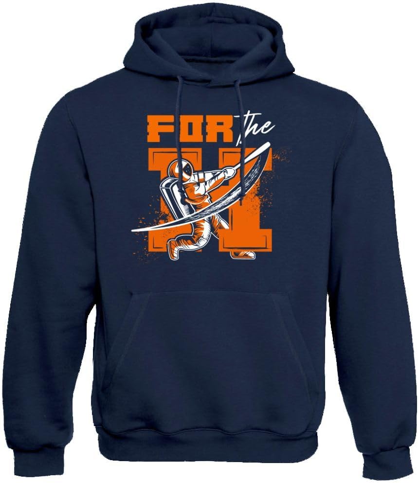Xtreme Apparrel Crush City Houston Space City Astronaut Men's Hoodie Sweatshirt for Baseball Fans