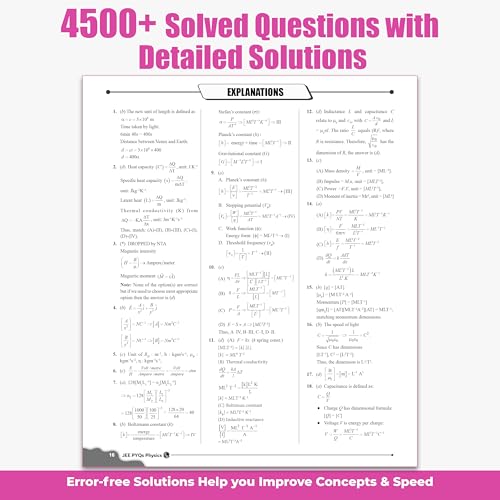 Image of PW JEE Main 8 Years (2019 - 2026) PYQs Physics Chapterwise and Topicwise | All 162 Sets Previous Years Solved Papers For JEE Main 2027 Exams | Concentrate on Relevance