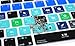 WYGCH Final Cut Pro X Shortcuts Hot Keys Silicone Keyboard Cover Keyboard Skin for MacBook Pro 13