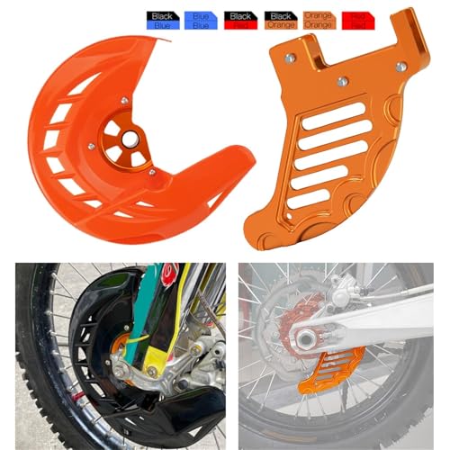 Couvercle de disque frein arrière orange pour KTM EXC 300 et XCW 2015-2022 - 2