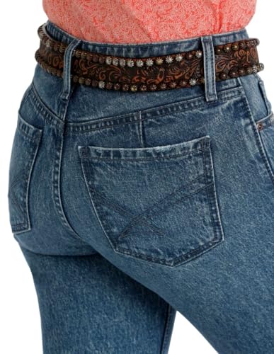 Cinch Western Jeans Womens Lynden Trouser Slim Light Wash MJ814540932