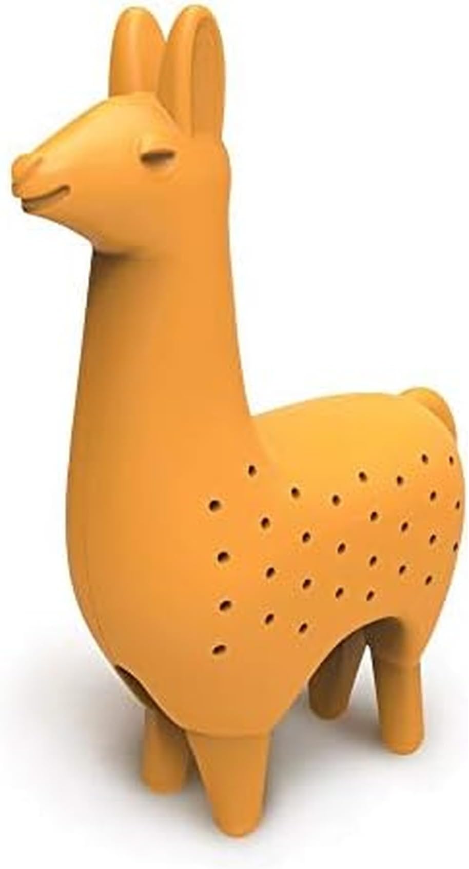 Genuine Fred, COMO TEA LLAMA, Llama Reusable Silicone Tea Infuser, Orange, Fun Gift for Tea Lovers, Clever Kitchen Gadget